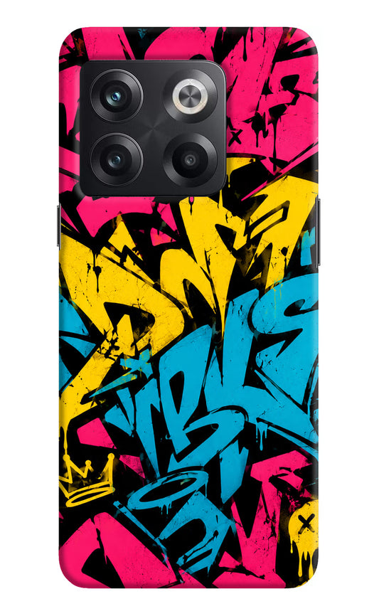 Graffiti Vibe OnePlus 10T 5G Hard Case Back Cover by Casekaro