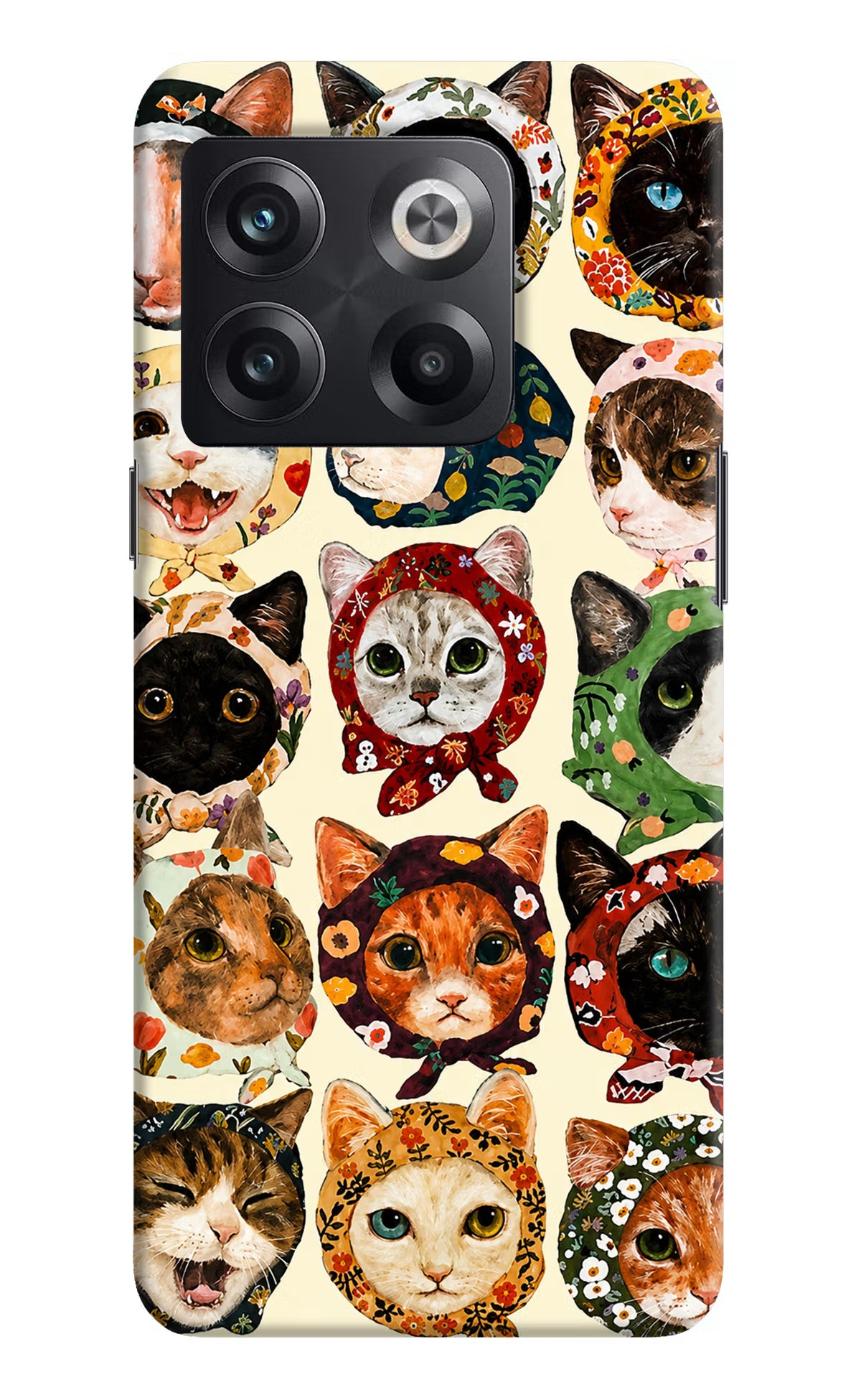 Cool Cat OnePlus 10T 5G Back Cover