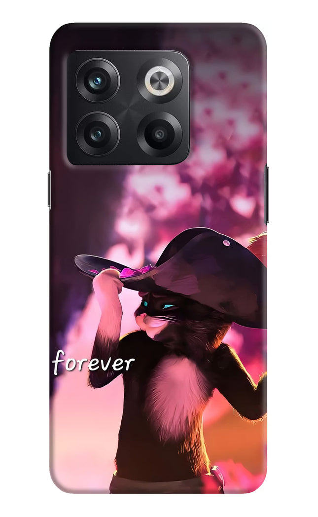 Forever Cat OnePlus 10T 5G Hard Case Back Cover by Casekaro