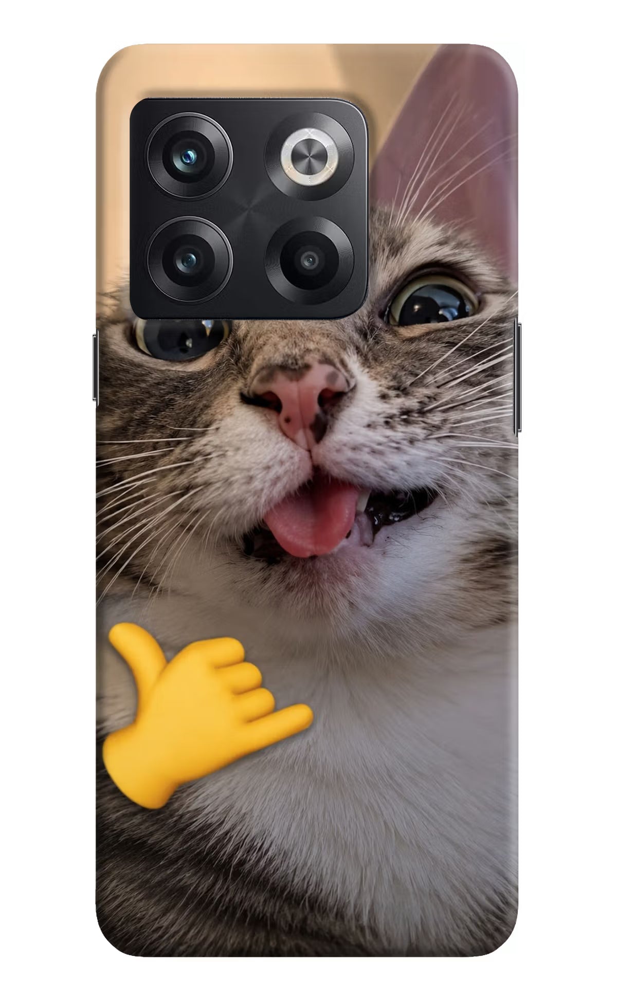 Silly Cat Call OnePlus 10T 5G Back Cover