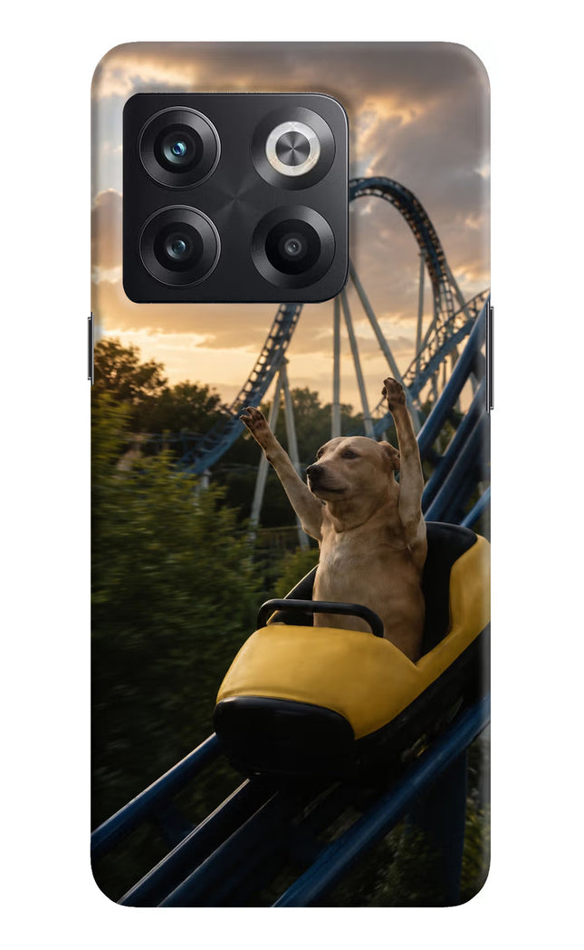 Rollercoaster Dog OnePlus 10T 5G Hard Case Back Cover by Casekaro