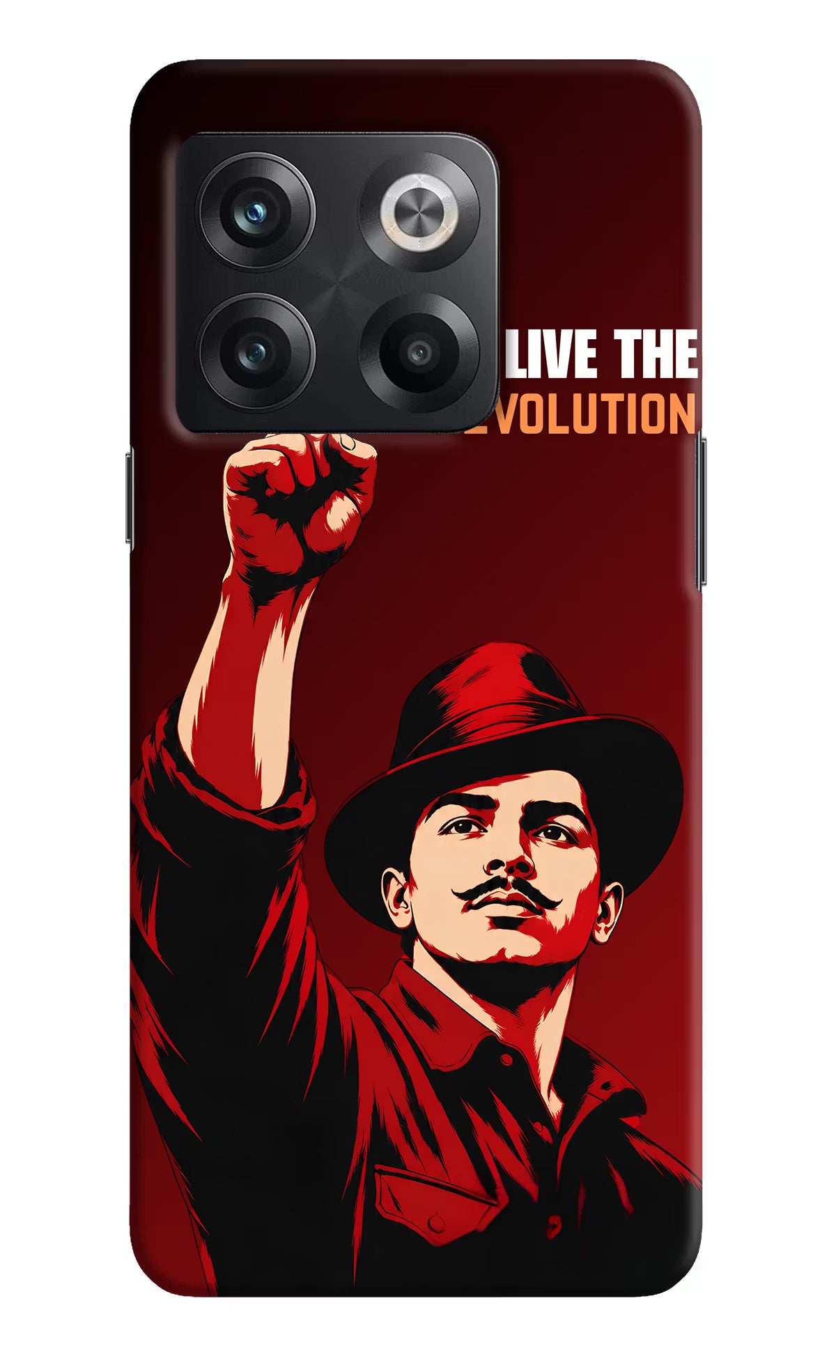 Bhagat Singh Revolution OnePlus 10T 5G Back Cover