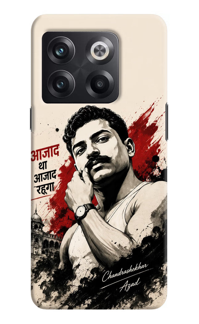 Chandrashekhar Azad Fearless OnePlus 10T 5G Hard Case Back Cover by Casekaro