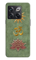 Om & Lotus OnePlus 10T 5G Back Cover