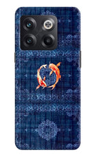 Koi Blue OnePlus 10T 5G Back Cover