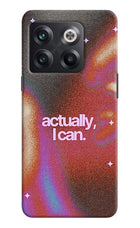 Pink Aura OnePlus 10T 5G Back Cover