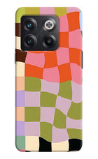 Wavy Grid OnePlus 10T 5G Back Cover