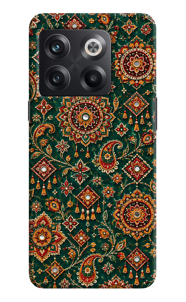 Green Pataka OnePlus 10T 5G Hard Case Back Cover by Casekaro