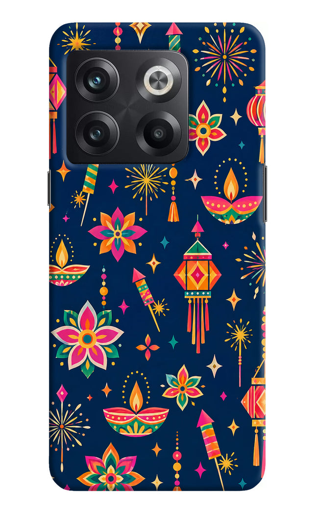 Festive Pop OnePlus 10T 5G Hard Case Back Cover by Casekaro