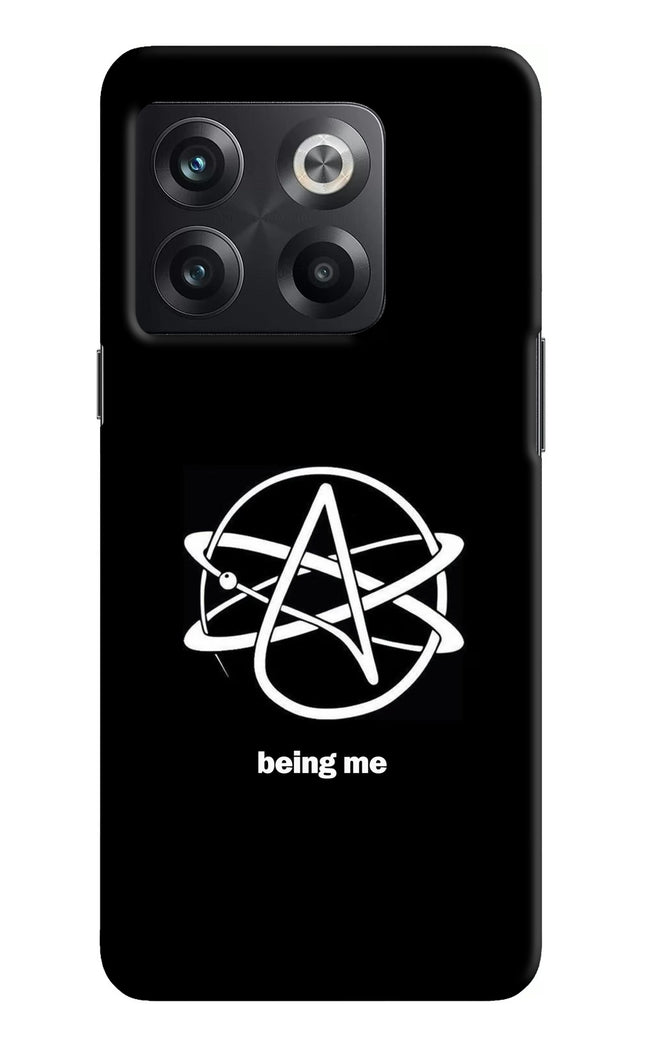 Atheist Symbol OnePlus 10T 5G Hard Case Back Cover by Casekaro