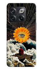 Cosmic Flower OnePlus 10T 5G Hard Case Back Cover by Casekaro