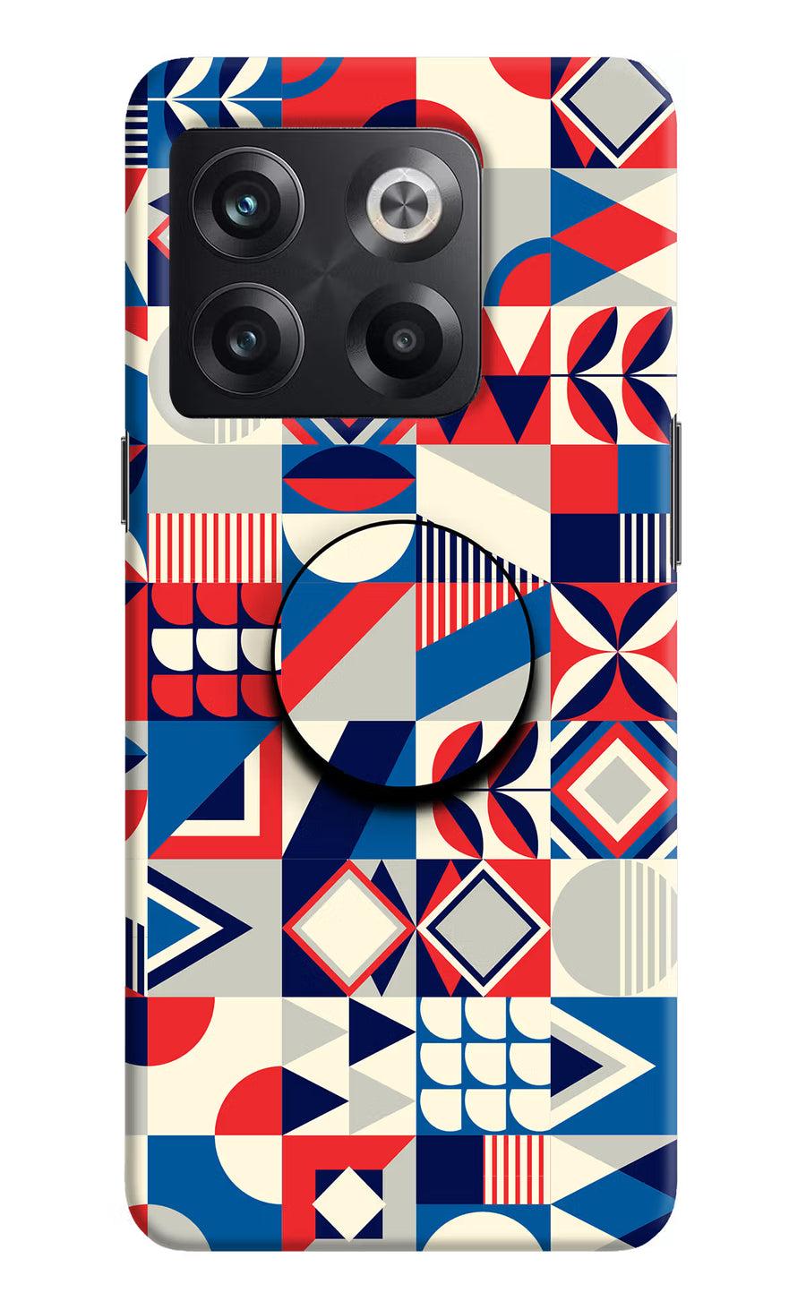 Colorful Pattern OnePlus 10T 5G Pop Case, Hard case