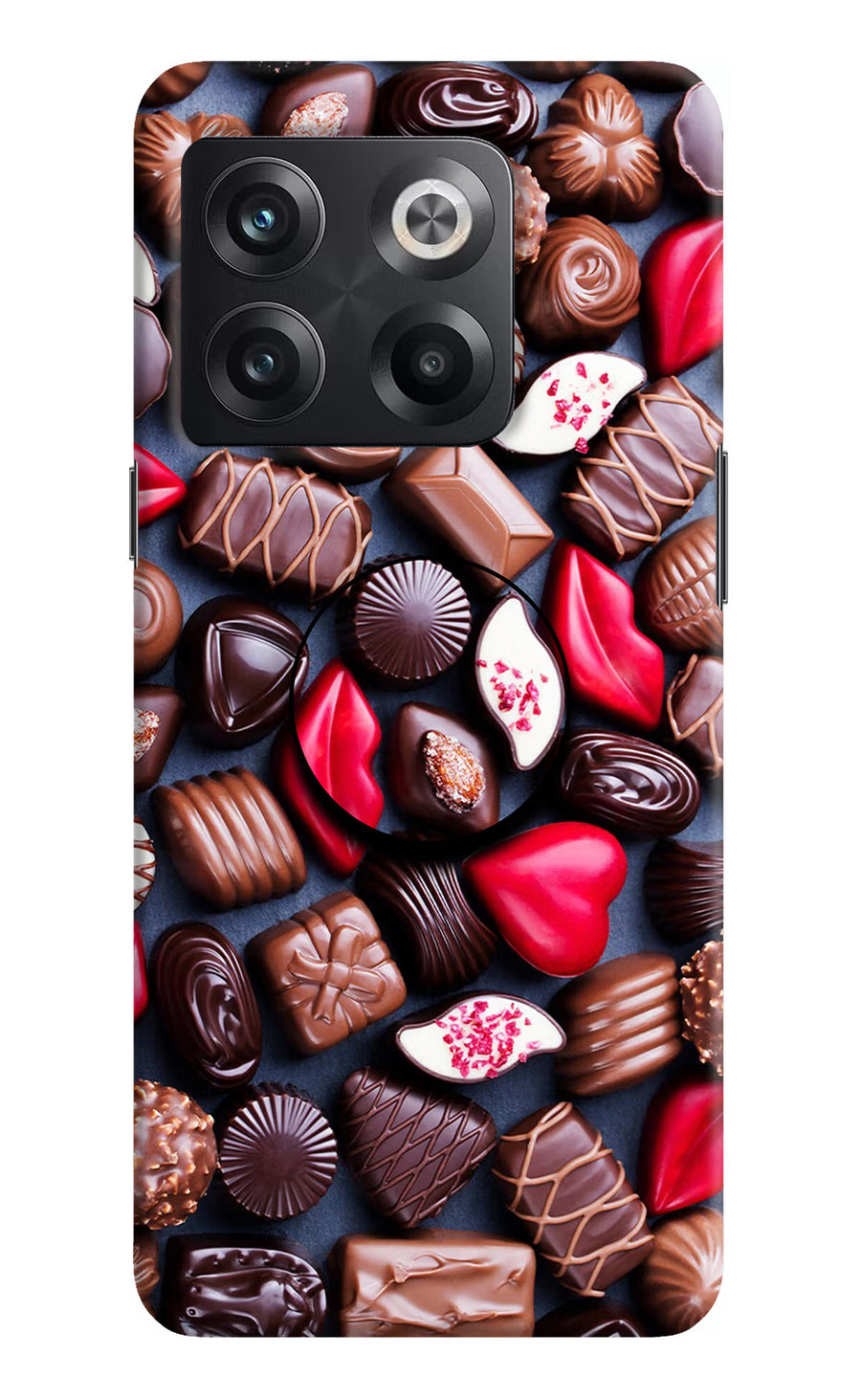 Chocolates OnePlus 10T 5G Pop Case, Hard case