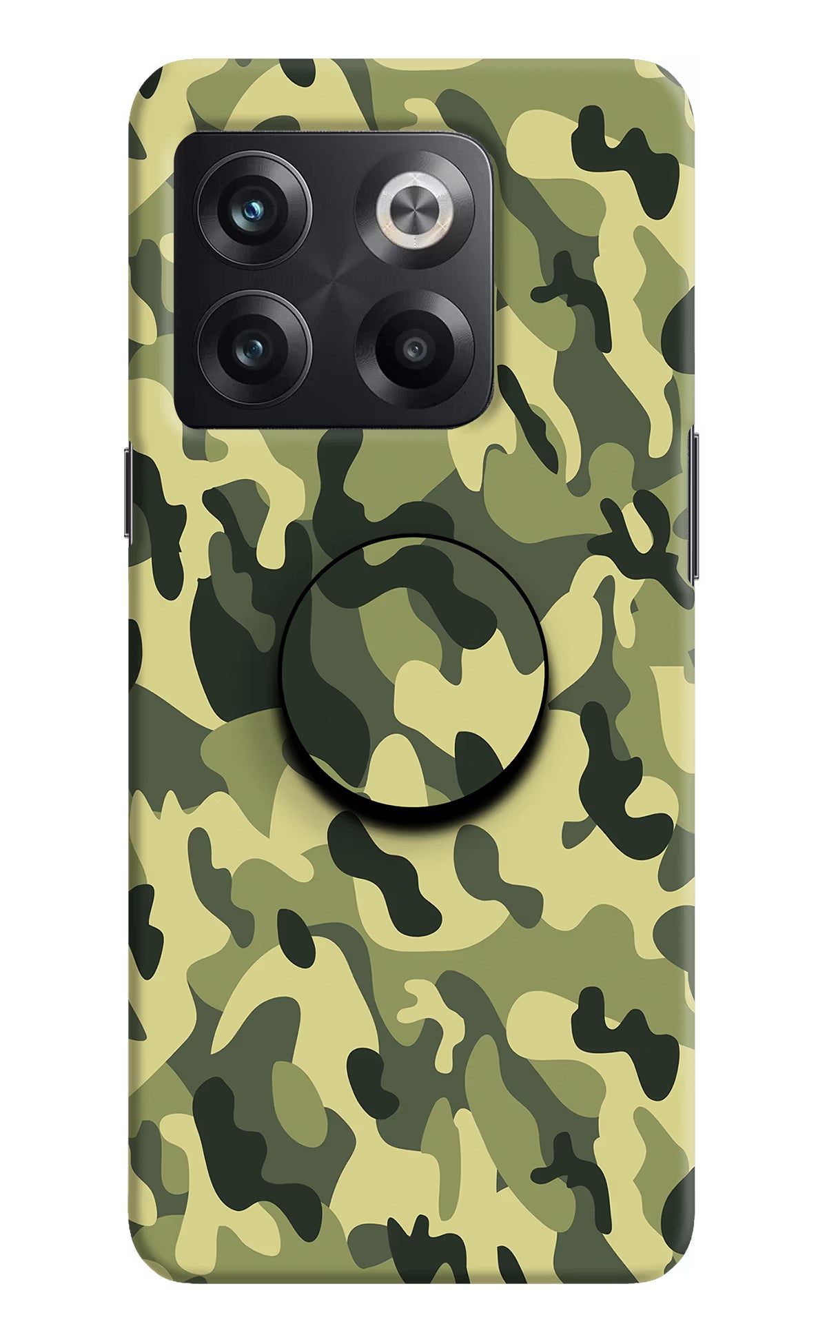 Camouflage OnePlus 10T 5G Pop Case by Casekaro