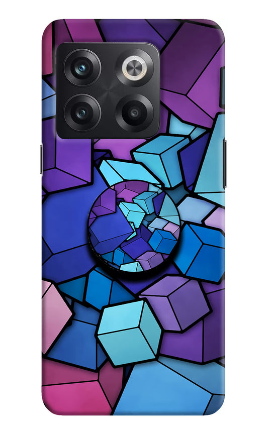 Cubic Abstract OnePlus 10T 5G Pop Case by Casekaro