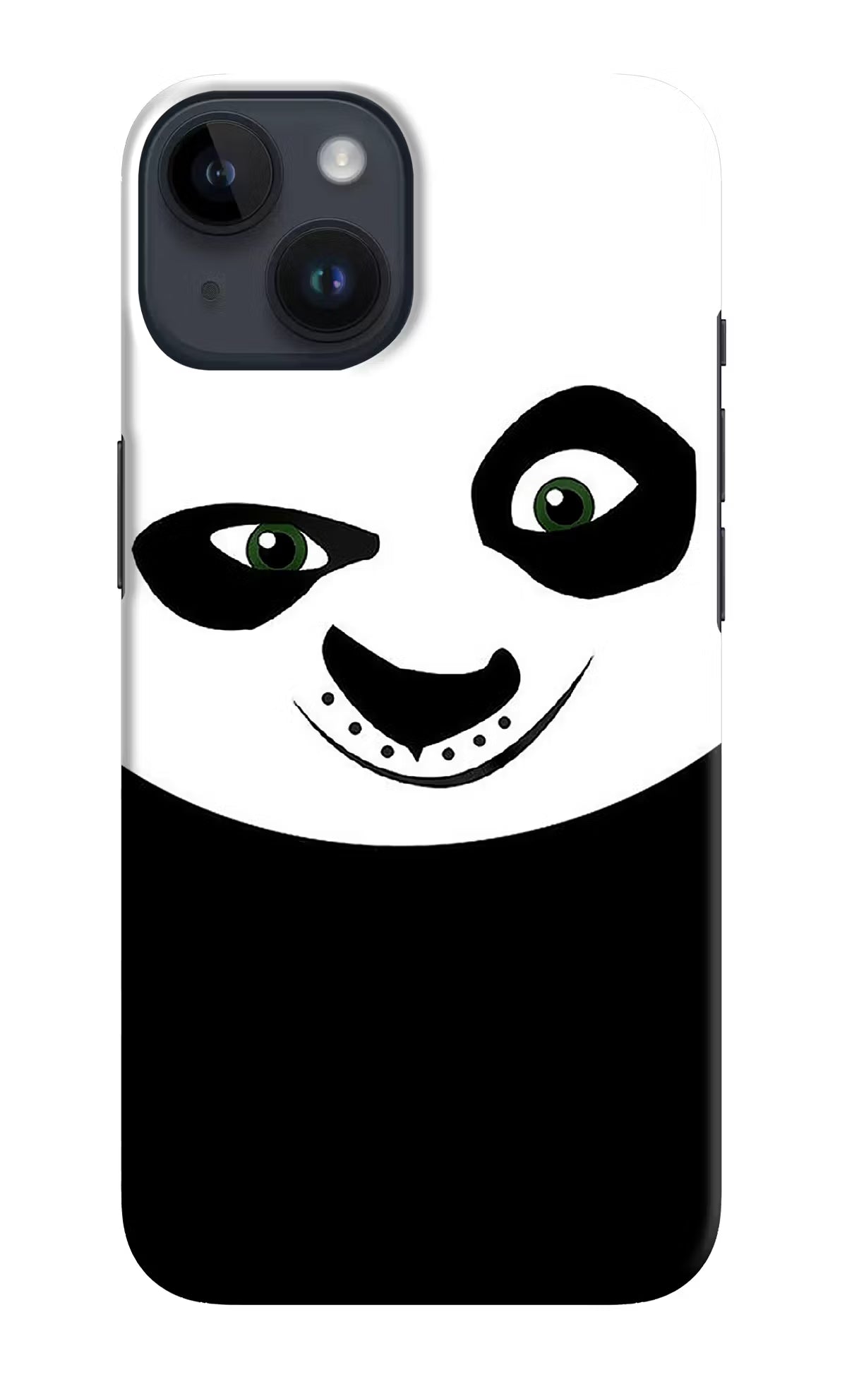 Panda iPhone 14 Hard Case Back Cover by Casekaro