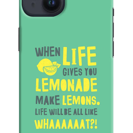 Quote iPhone 14 Hard Case Back Cover by Casekaro