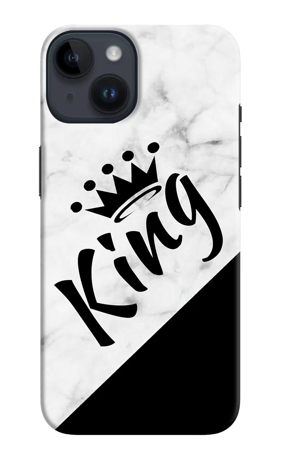 King iPhone 14 Back Cover, Hard case