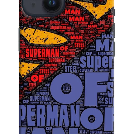 Superman iPhone 14 Hard Case Back Cover by Casekaro