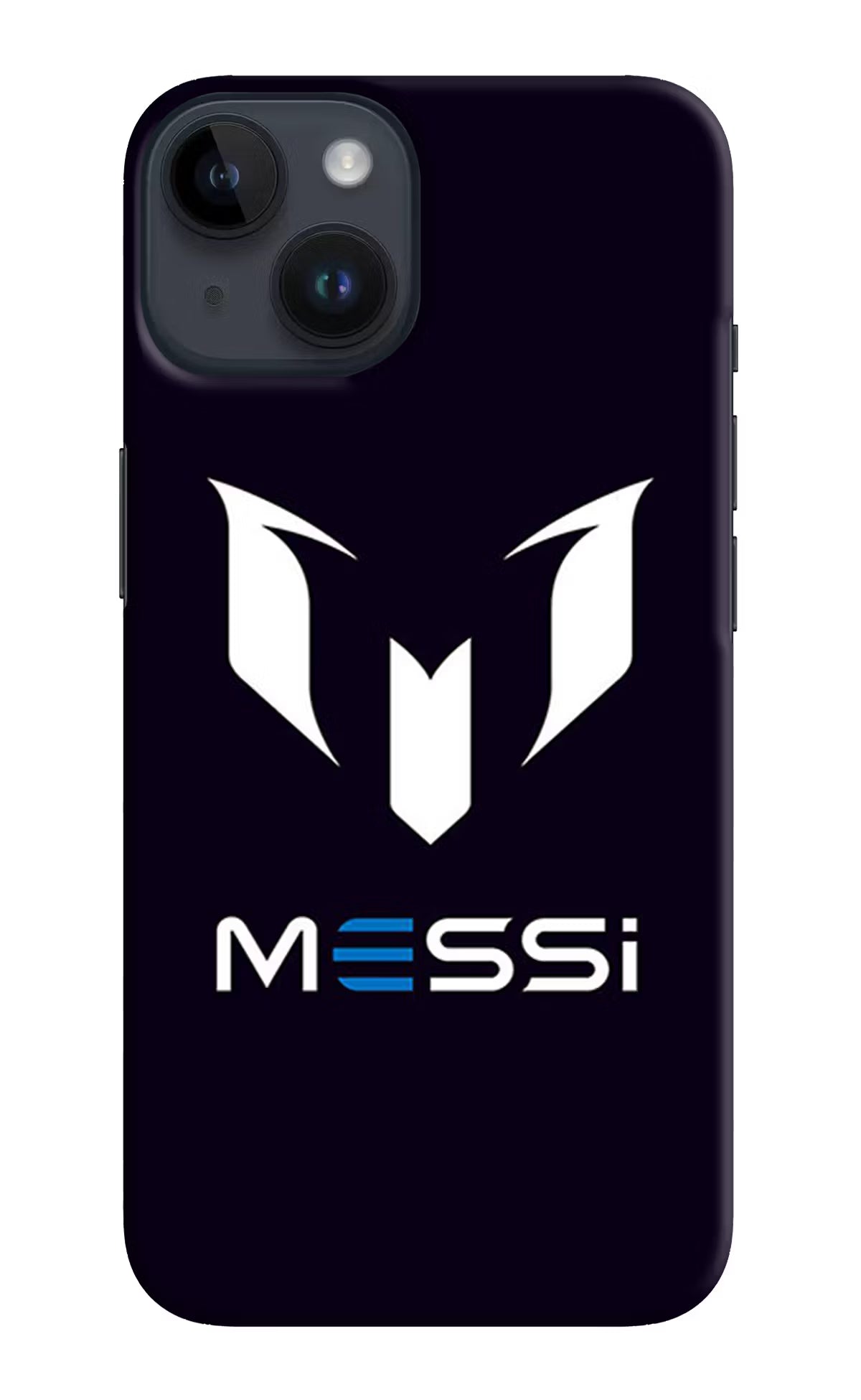Messi Logo iPhone 14 Hard Case Back Cover by Casekaro