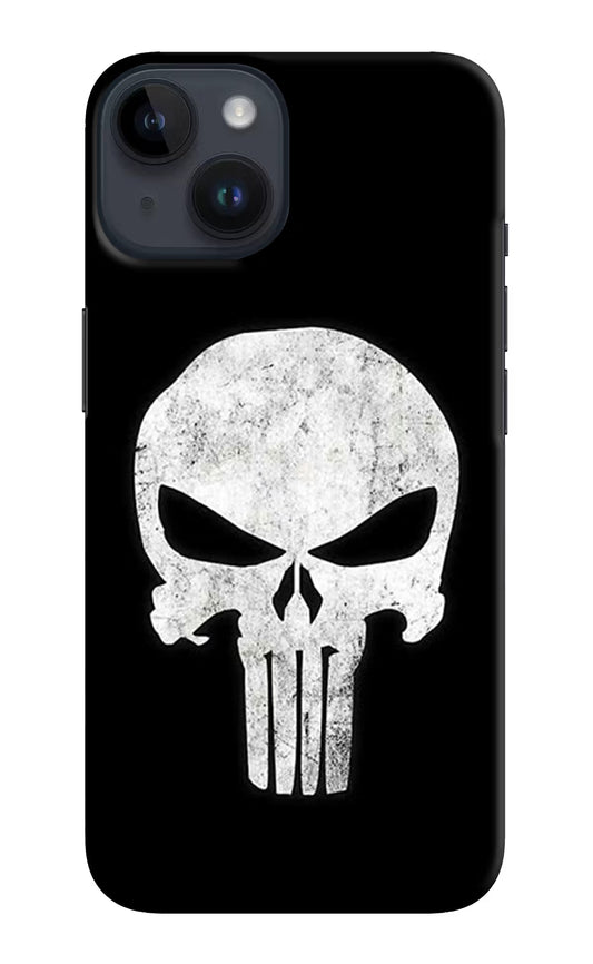 Punisher Skull iPhone 14 Hard Case Back Cover by Casekaro