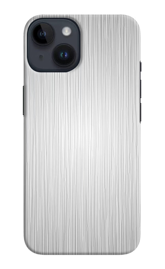 Wooden Grey Texture iPhone 14 Hard Case Back Cover by Casekaro