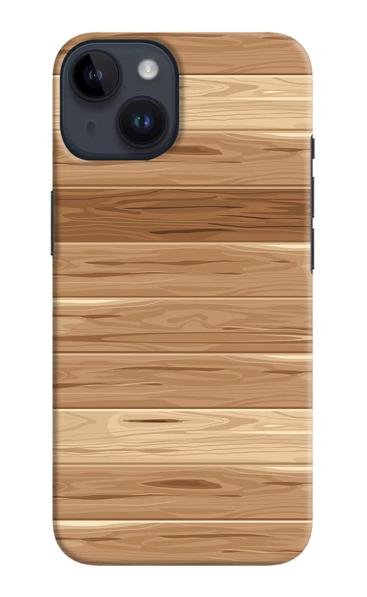 Wooden Vector iPhone 14 Hard Case Back Cover by Casekaro