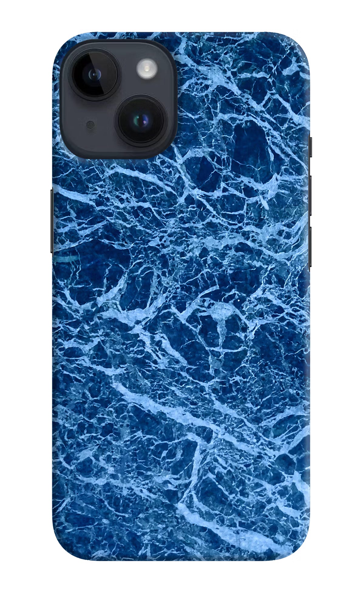 Blue Marble iPhone 14 Hard Case Back Cover by Casekaro