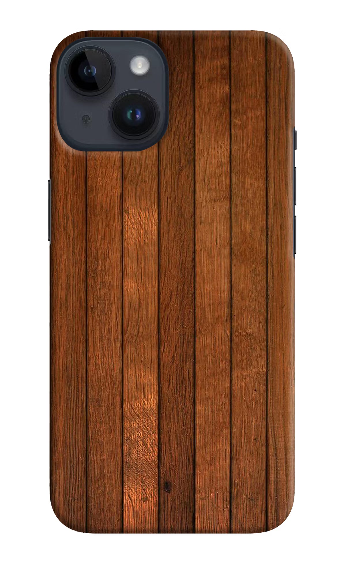 Wooden Artwork Bands iPhone 14 Hard Case Back Cover by Casekaro