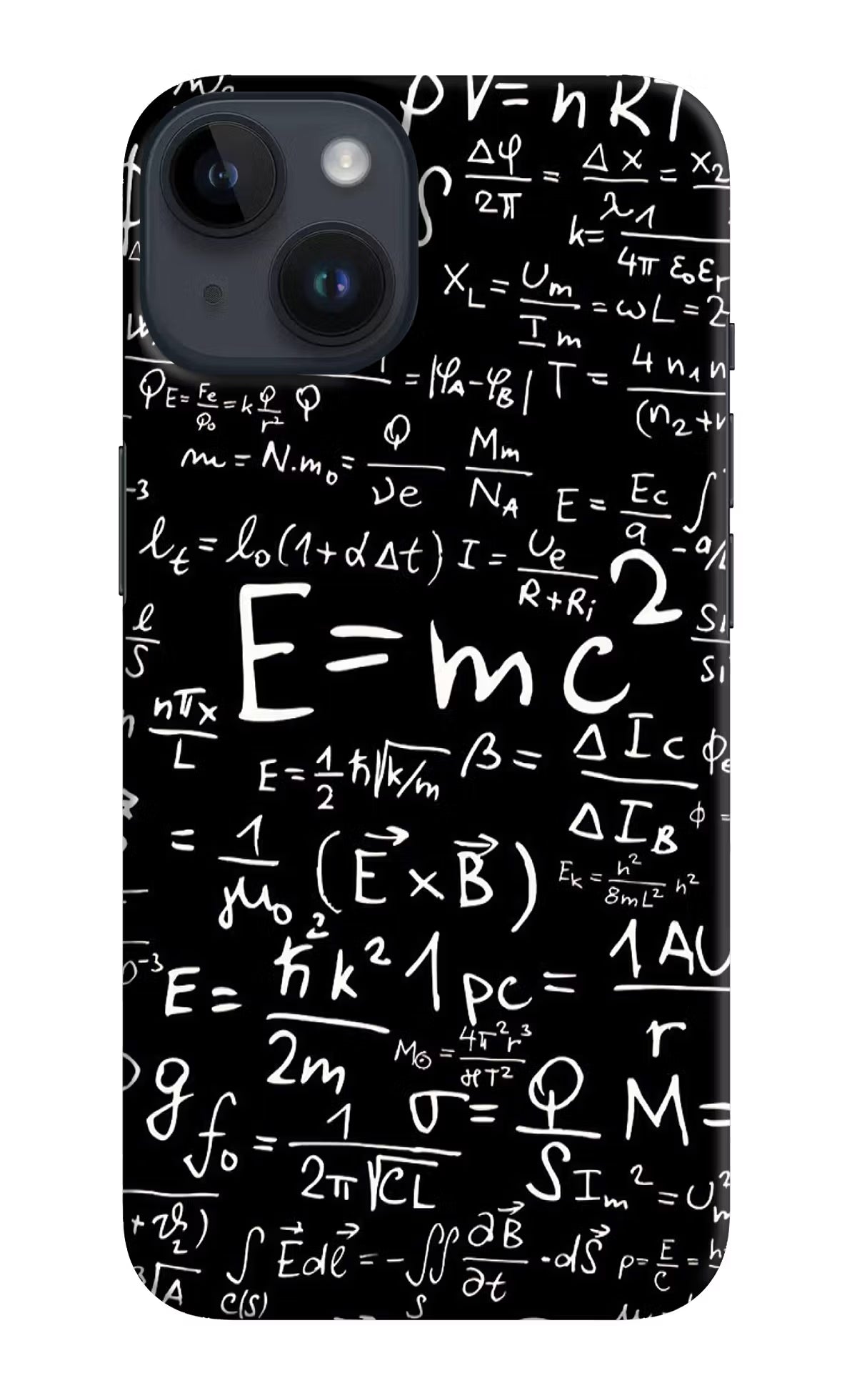 Physics Formula iPhone 14 Hard Case Back Cover by Casekaro
