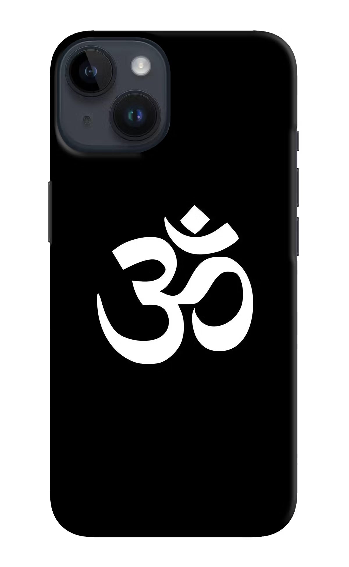 Om iPhone 14 Hard Case Back Cover by Casekaro