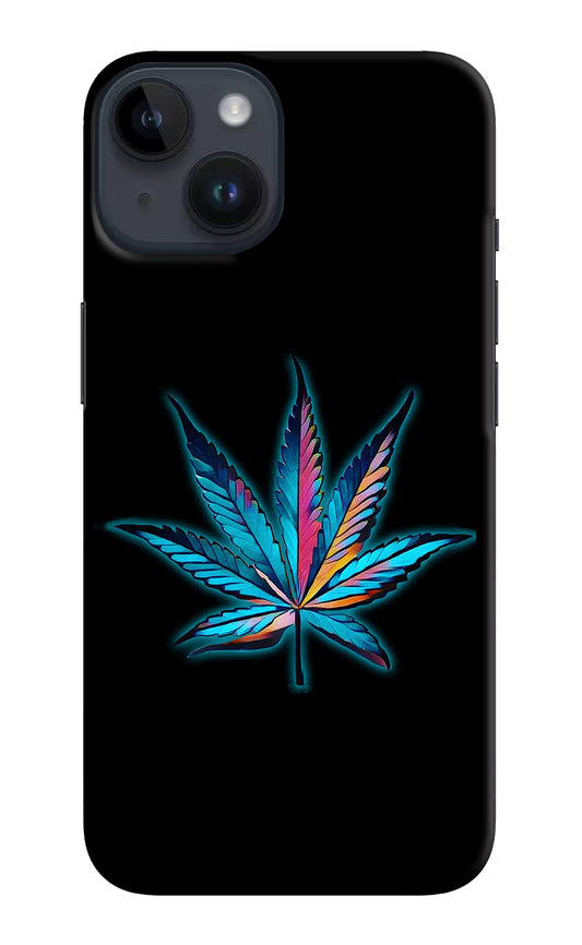 Weed iPhone 14 Hard Case Back Cover by Casekaro