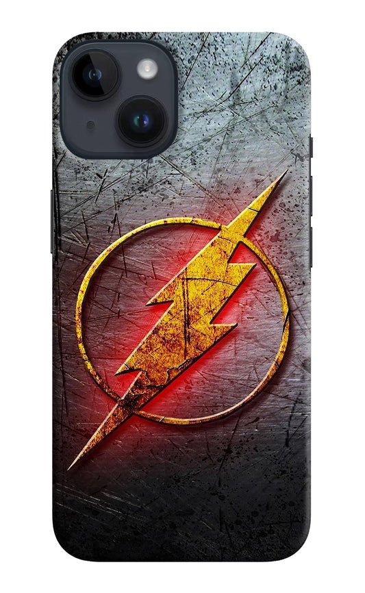 Flash iPhone 14 Hard Case Back Cover by Casekaro