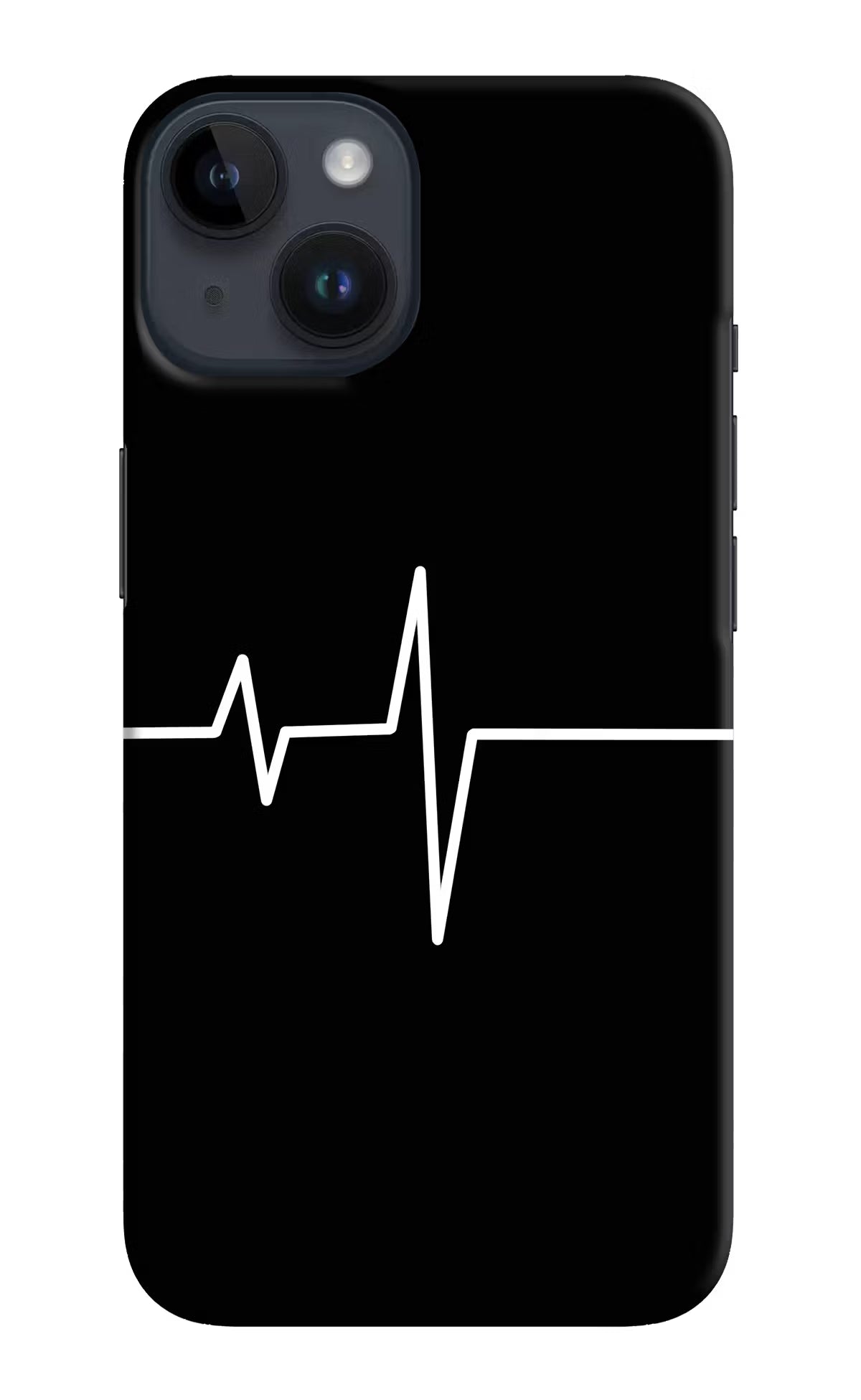 Heart Beats iPhone 14 Hard Case Back Cover by Casekaro