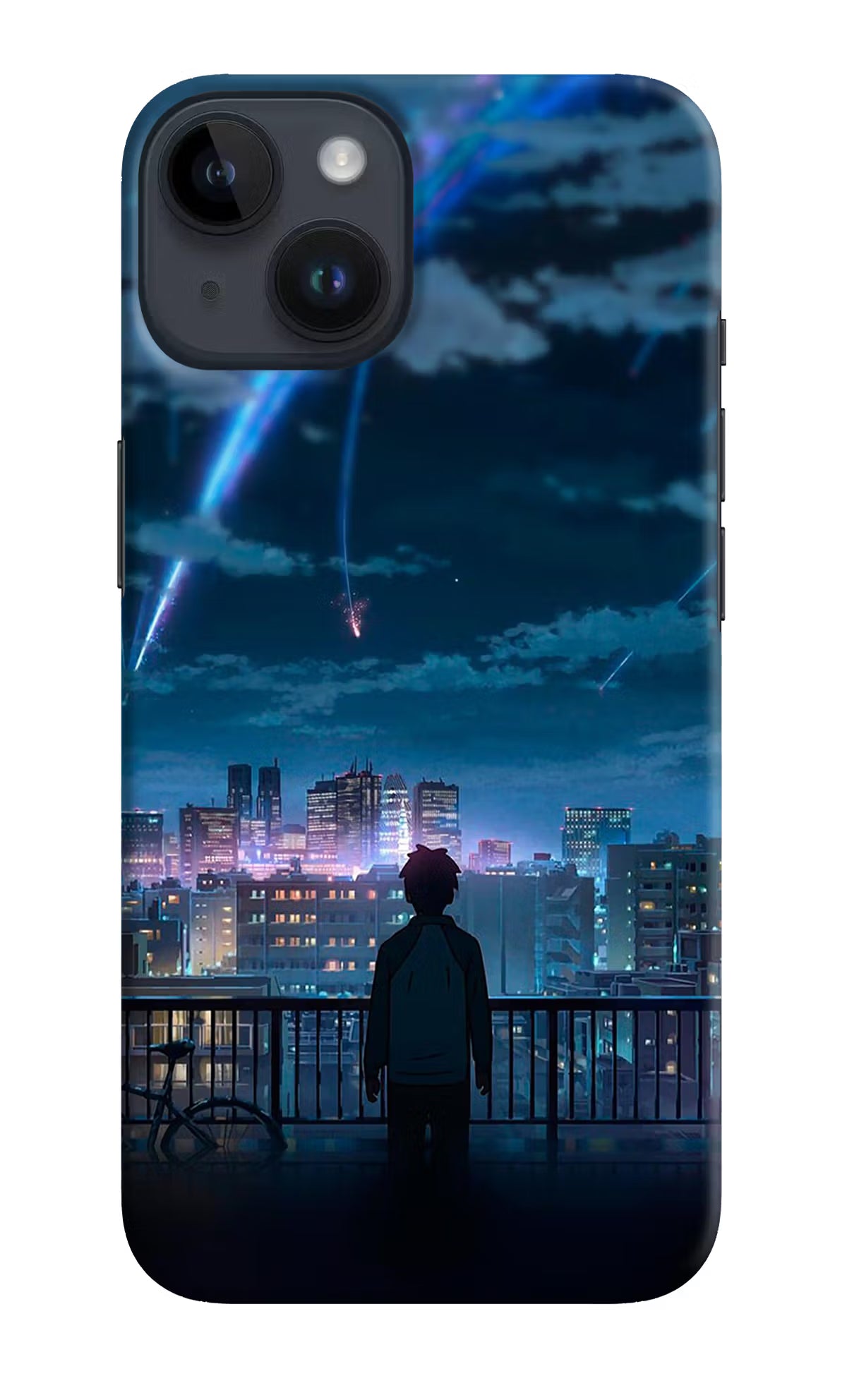 Anime iPhone 14 Hard Case Back Cover by Casekaro