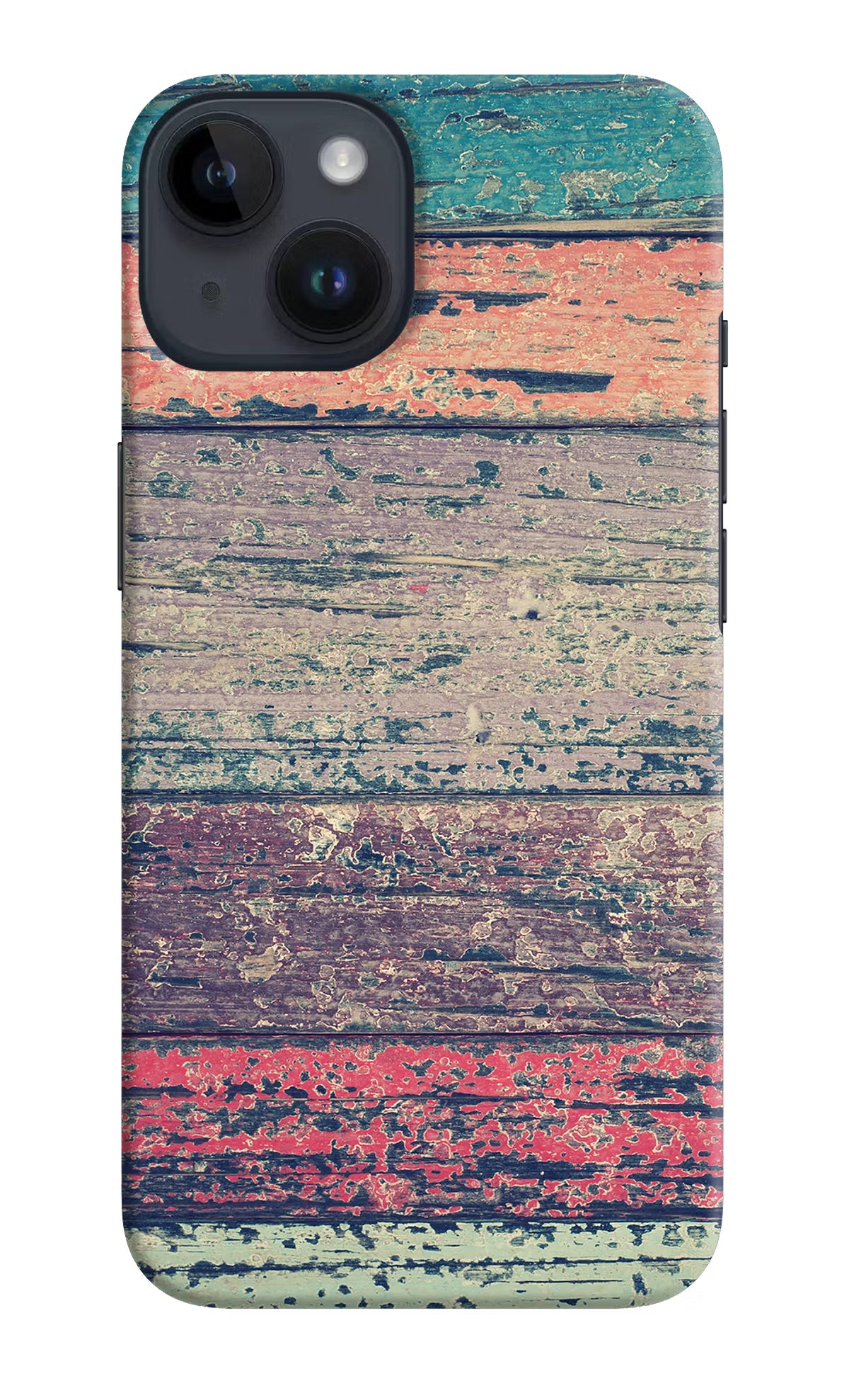 Colourful Wall iPhone 14 Hard Case Back Cover by Casekaro