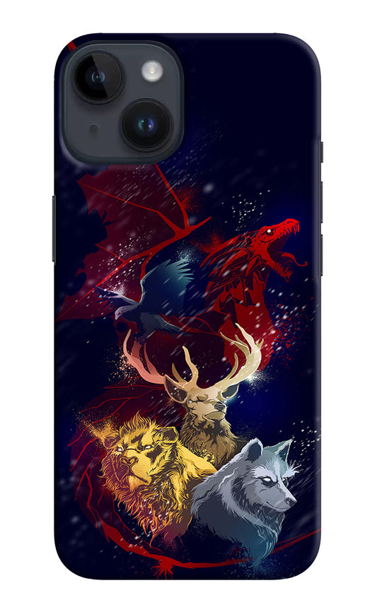 Game Of Thrones iPhone 14 Hard Case Back Cover by Casekaro
