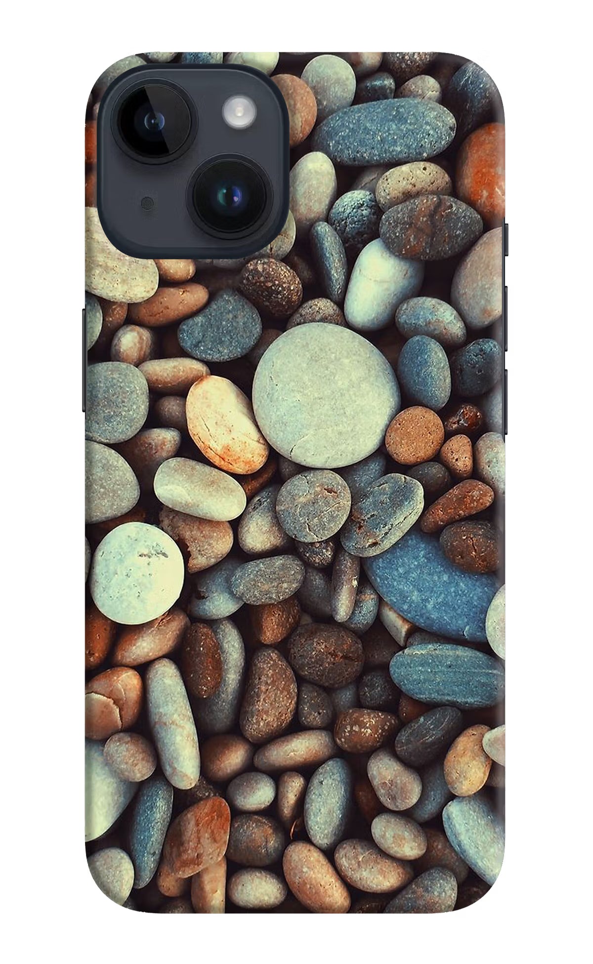 Pebble iPhone 14 Hard Case Back Cover by Casekaro