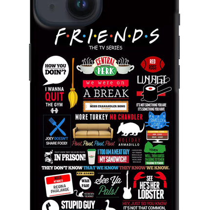 FRIENDS iPhone 14 Hard Case Back Cover by Casekaro