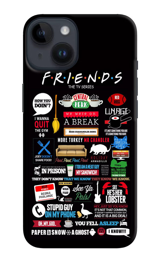 FRIENDS iPhone 14 Hard Case Back Cover by Casekaro