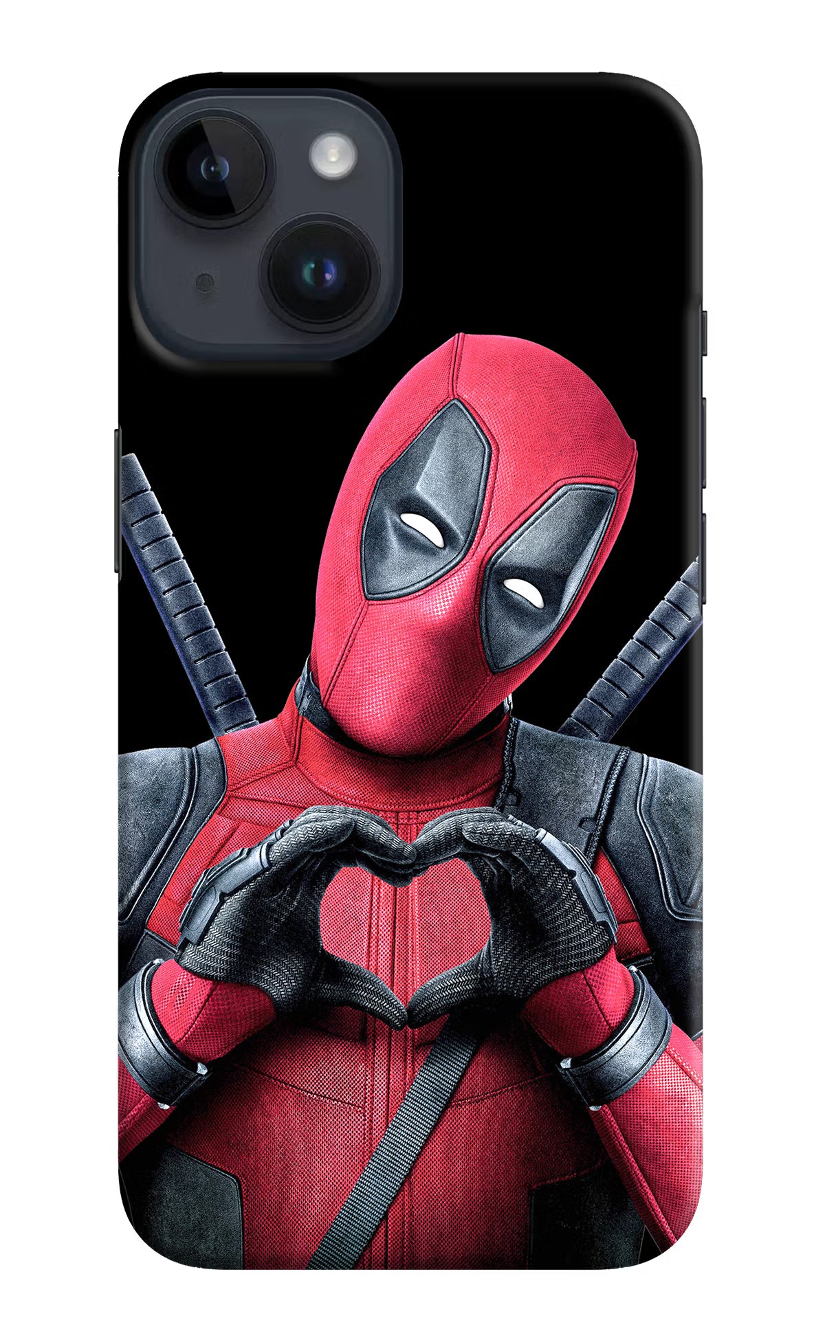 Deadpool iPhone 14 Hard Case Back Cover by Casekaro