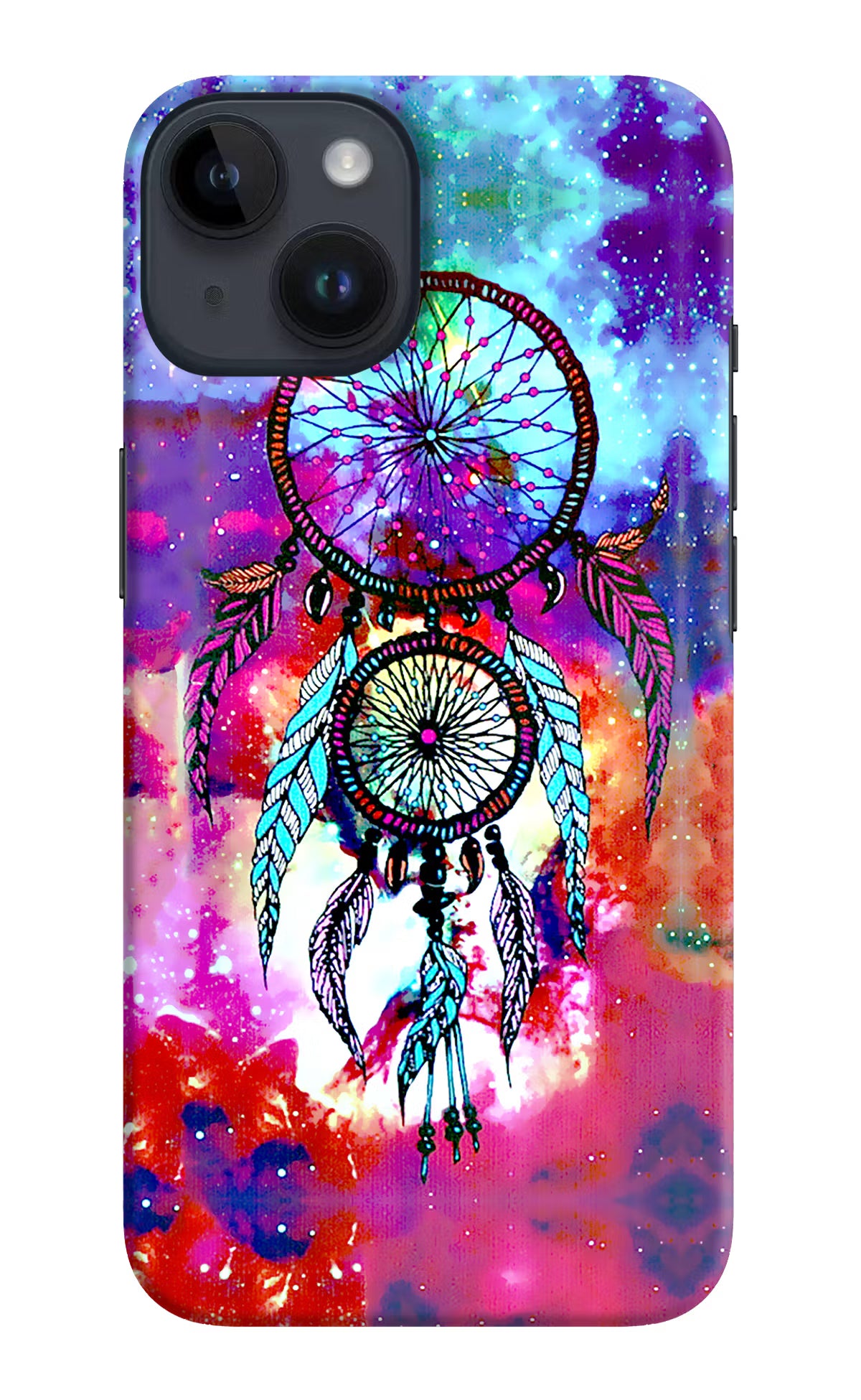 Dream Catcher Abstract iPhone 14 Hard Case Back Cover by Casekaro