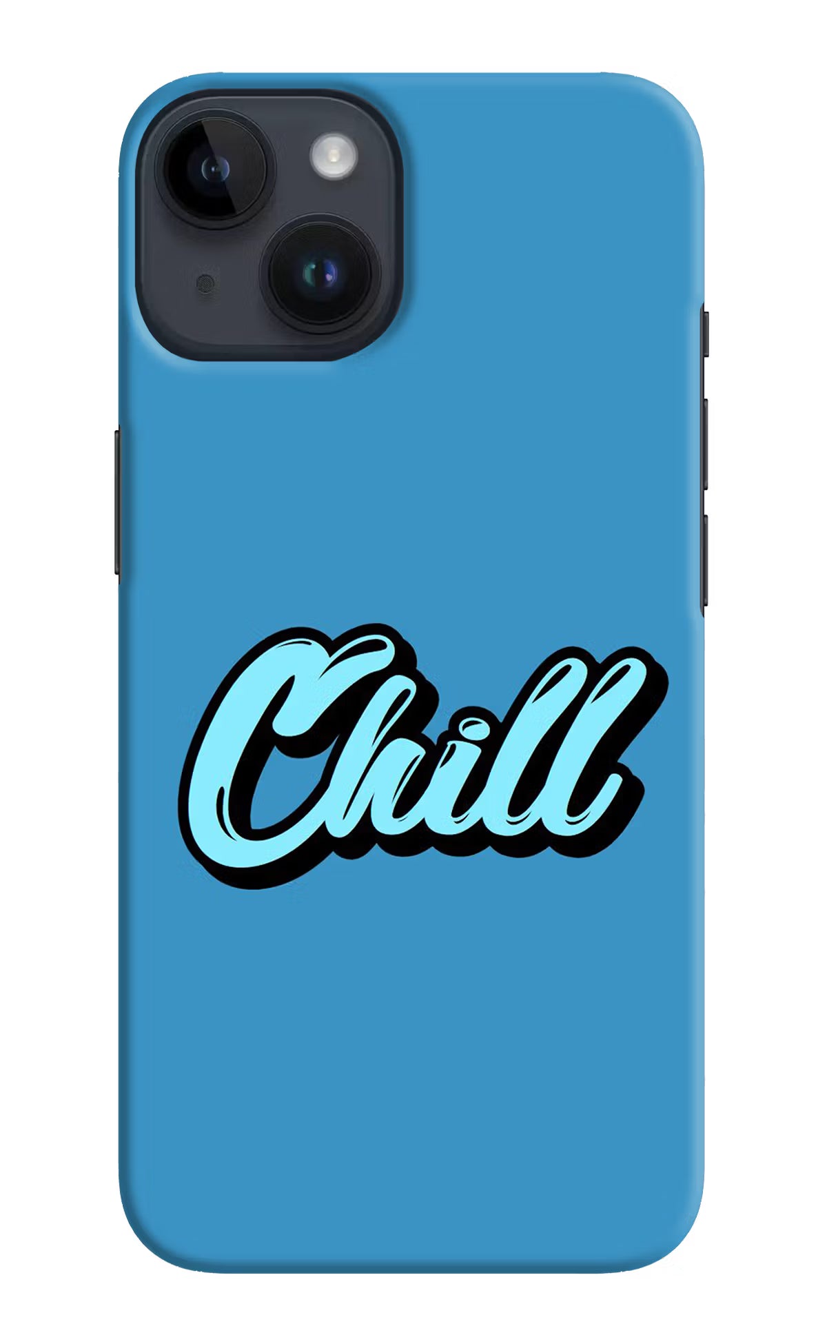 Chill iPhone 14 Hard Case Back Cover by Casekaro