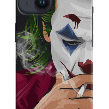 Joker Smoking iPhone 14 Hard Case Back Cover by Casekaro