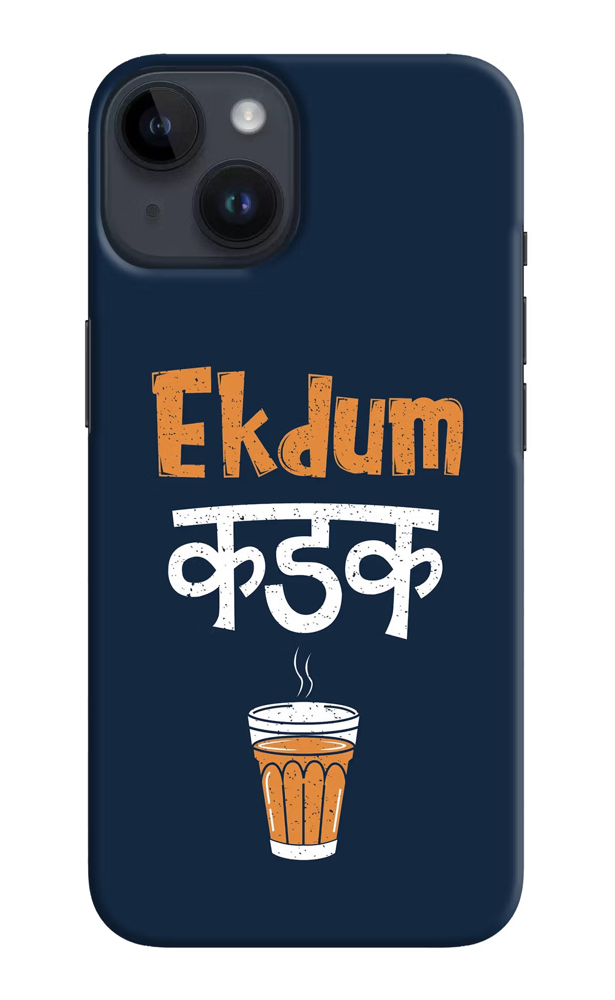 Ekdum Kadak Chai iPhone 14 Hard Case Back Cover by Casekaro