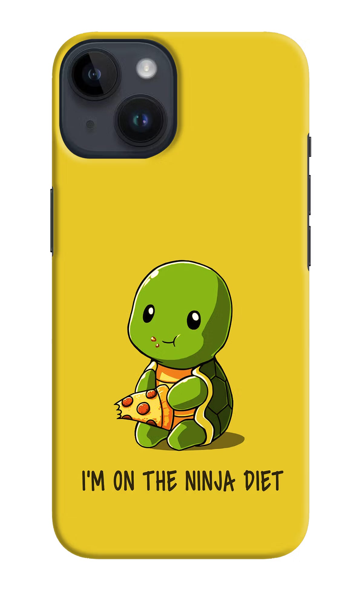 I'm on Ninja Diet iPhone 14 Hard Case Back Cover by Casekaro