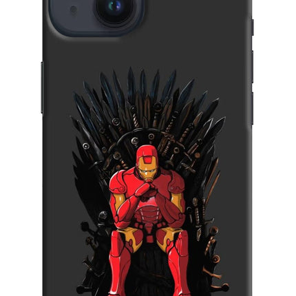Ironman Throne iPhone 14 Hard Case Back Cover by Casekaro