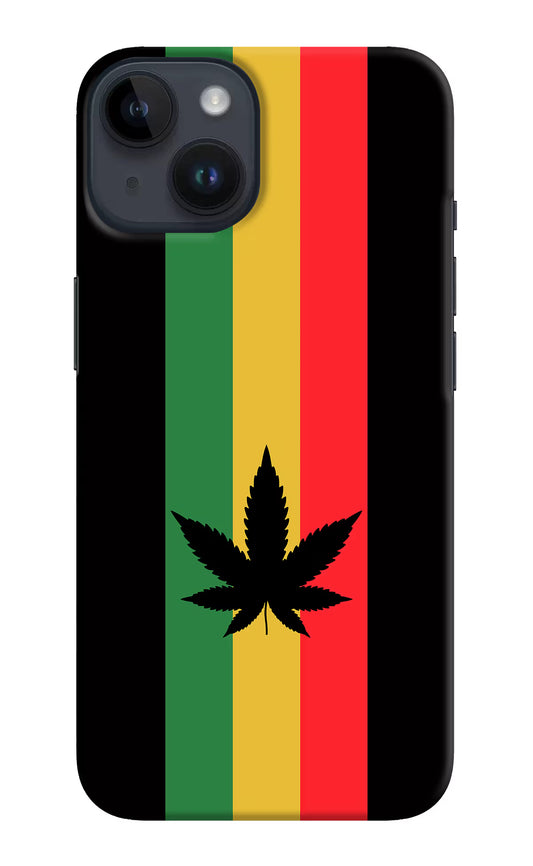 Weed Flag iPhone 14 Hard Case Back Cover by Casekaro