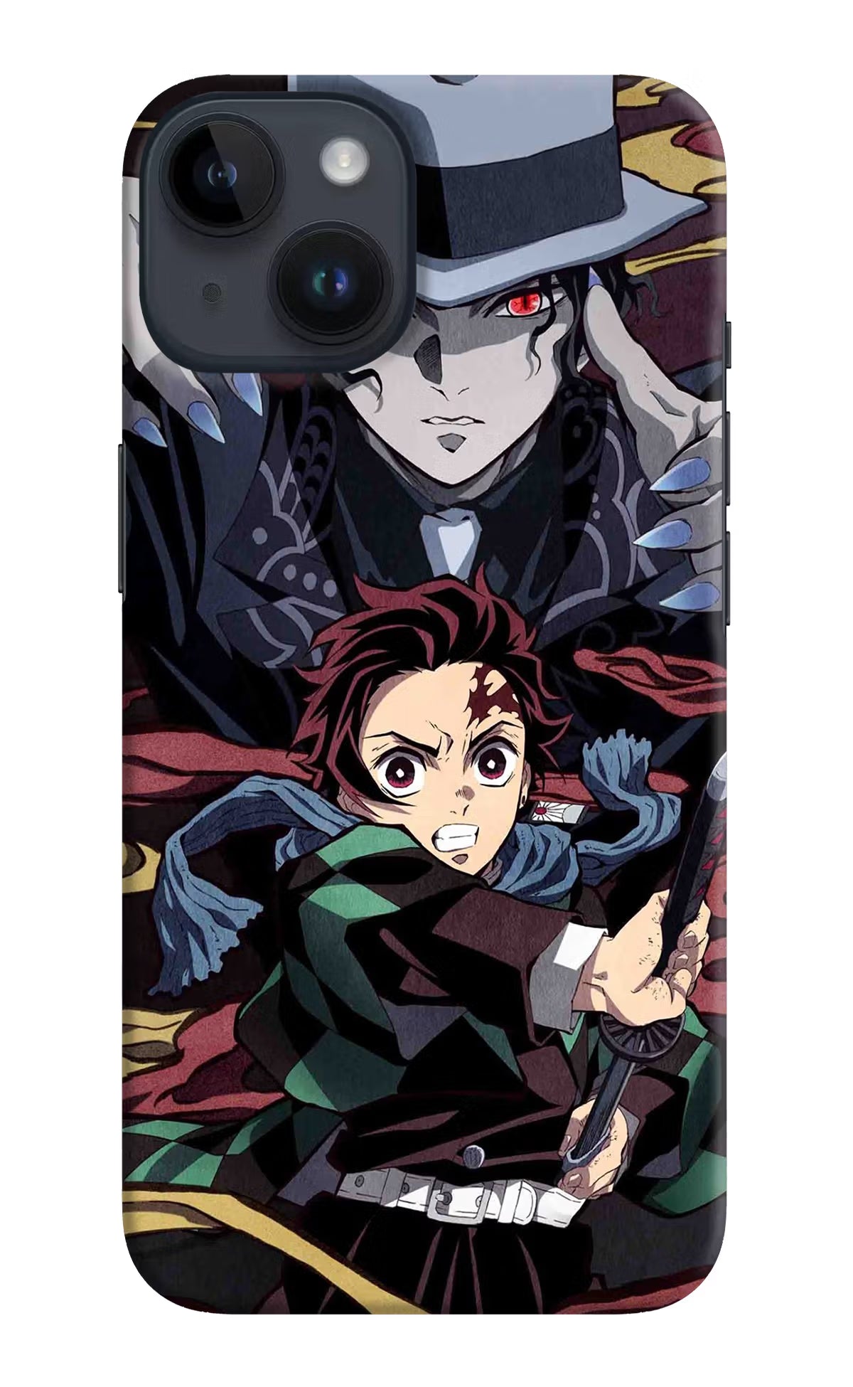 Demon Slayer iPhone 14 Hard Case Back Cover by Casekaro