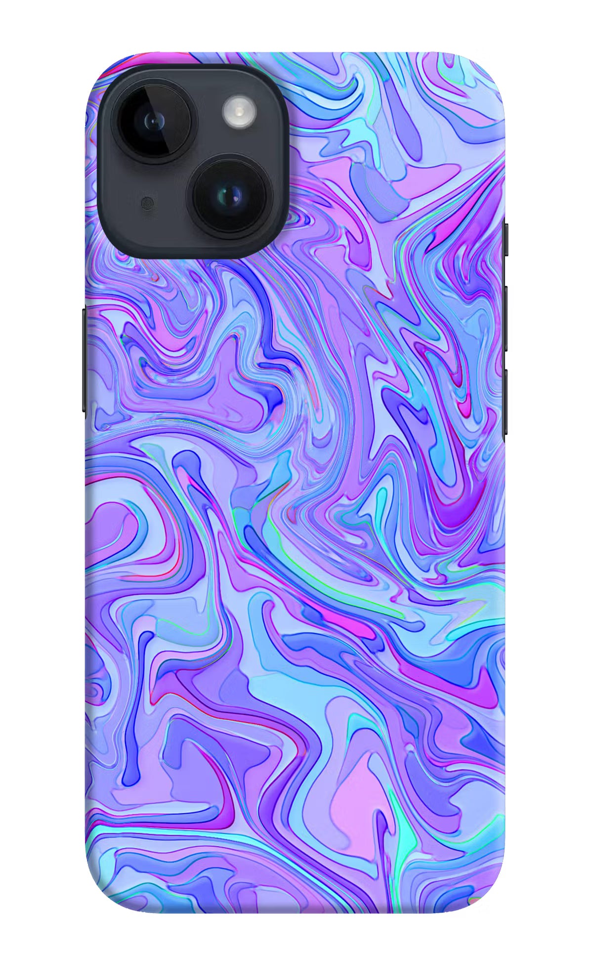 Glitter iPhone 14 Hard Case Back Cover by Casekaro